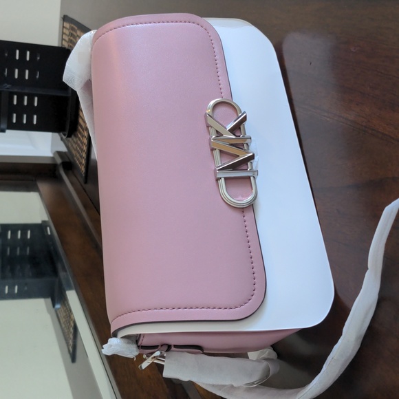 Michael Kors Parker Medium Shoulder Bag - Royal Pink - Picture 1 of 7